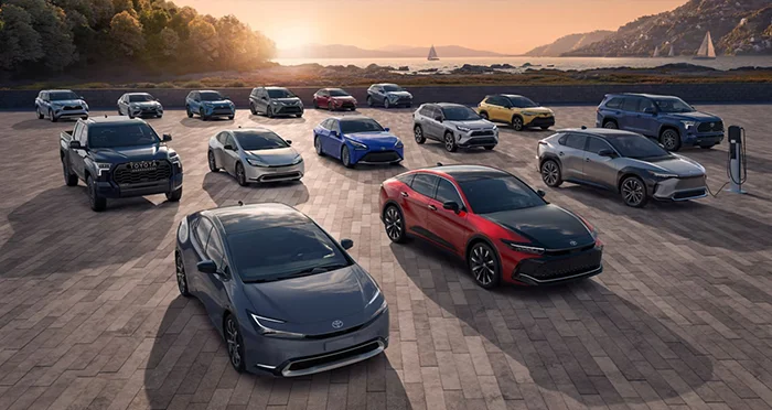 Toyota's amazing Hybrid and EV lineup