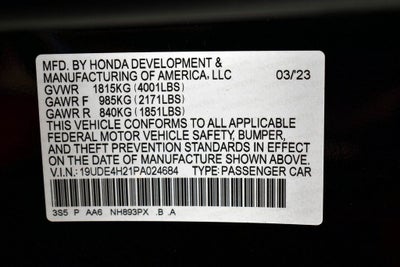 2023 Acura Integra Base