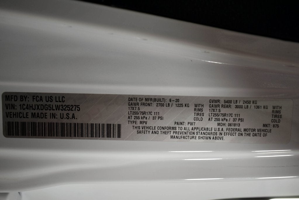 2020 Jeep Wrangler Unlimited Willys