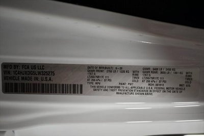 2020 Jeep Wrangler Unlimited Willys