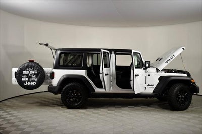 2022 Jeep Wrangler Unlimited Willys