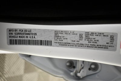 2022 RAM 1500 Big Horn/Lone Star