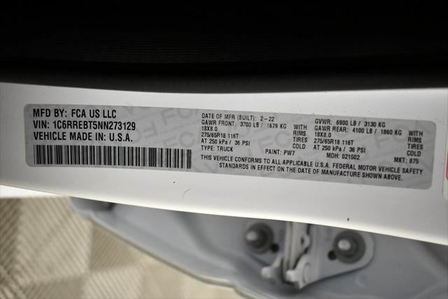 2022 RAM 1500 Big Horn/Lone Star