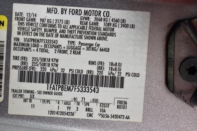 2015 Ford Mustang V6