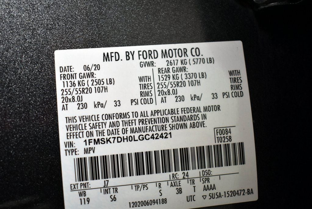 2020 Ford Explorer XLT