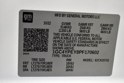 2023 Chevrolet Silverado 2500HD LTZ