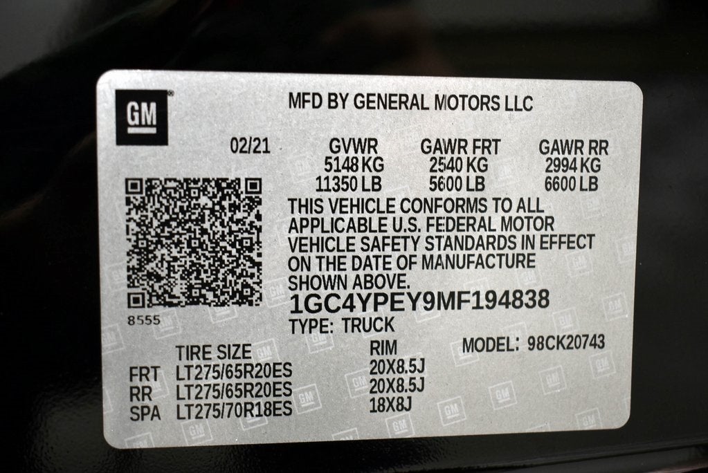 2021 Chevrolet Silverado 2500HD LTZ