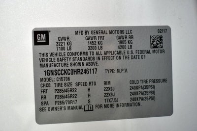 2017 Chevrolet Tahoe Premier