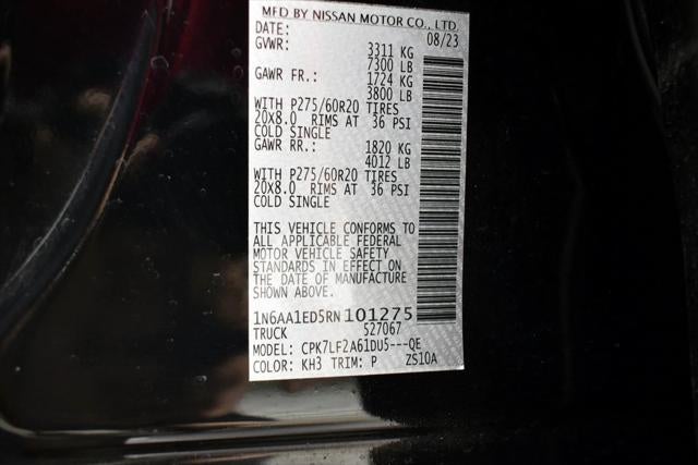 2024 Nissan Titan Platinum Reserve