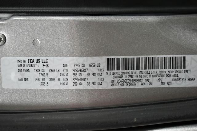 2017 Dodge Grand Caravan GT