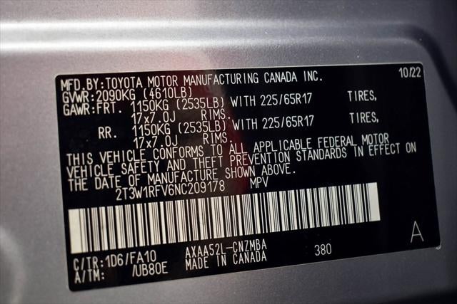 2022 Toyota RAV4 XLE