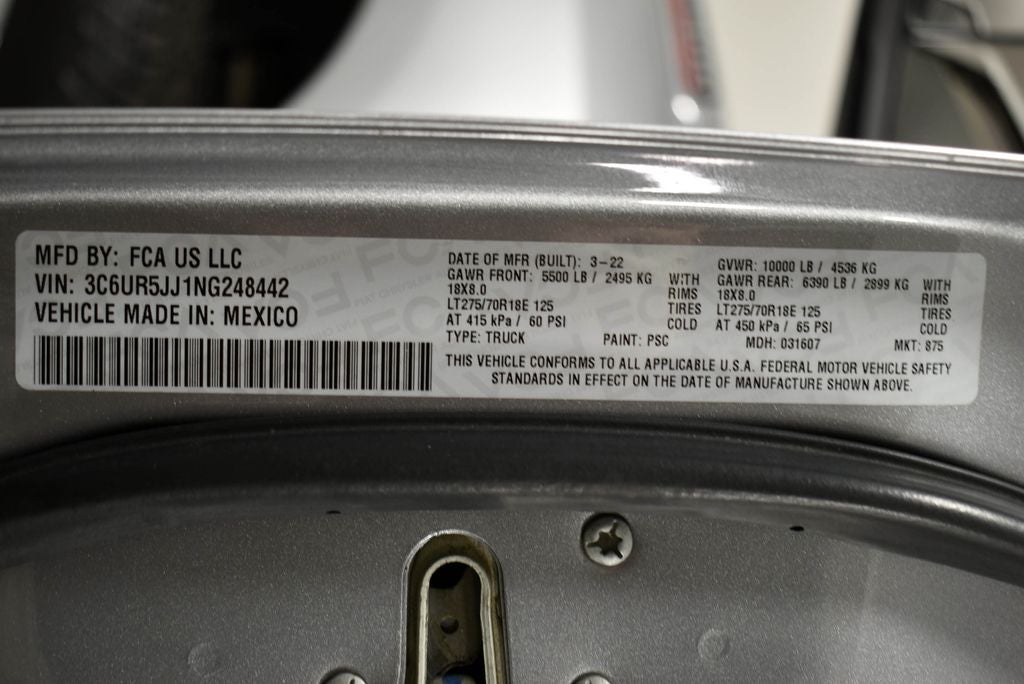 2022 RAM 2500 Big Horn