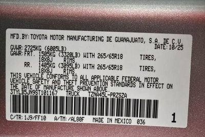 2025 Toyota Tacoma SR5