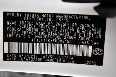 2015 Toyota Camry XSE