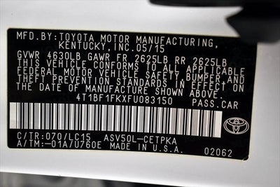 2015 Toyota Camry XSE