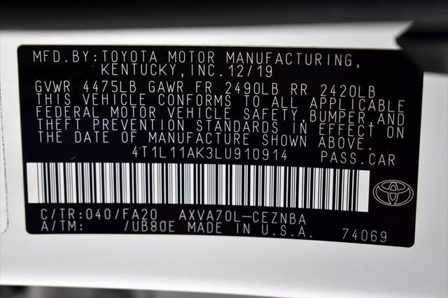 2020 Toyota Camry LE