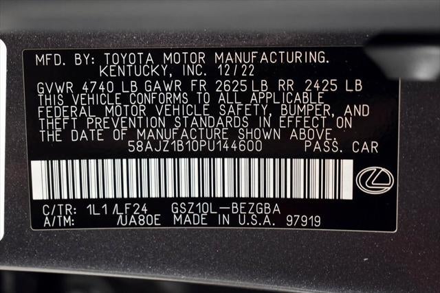 2023 Lexus ES 350 F Sport