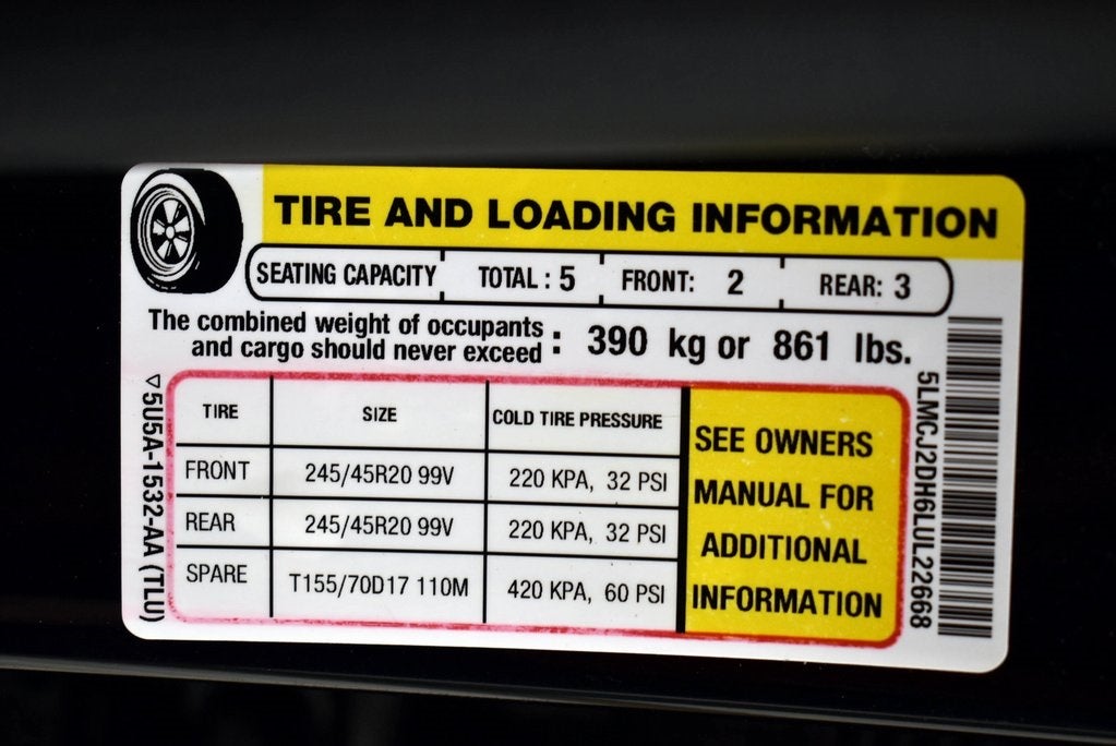 2020 Lincoln Corsair Reserve