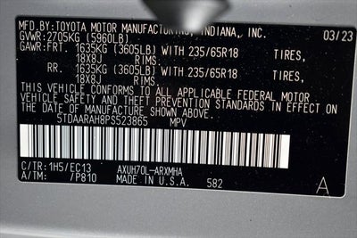 2023 Toyota Highlander Hybrid Bronze Edition