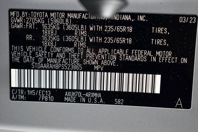 2023 Toyota Highlander Hybrid Bronze Edition