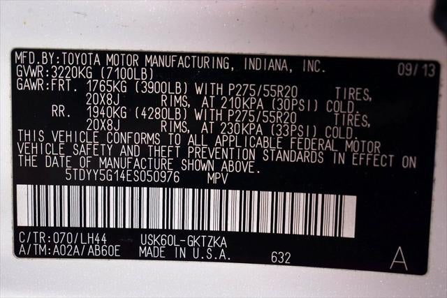 2014 Toyota Sequoia Platinum