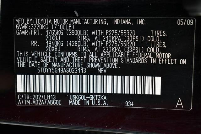 2010 Toyota Sequoia Platinum