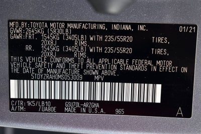 2021 Toyota Highlander Limited