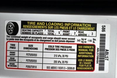 2018 Toyota Tundra Platinum 5.7L V8