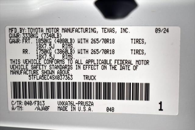 2025 Toyota Tundra SR5