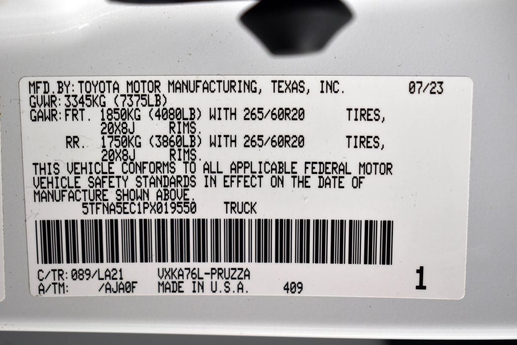 2023 Toyota Tundra Platinum