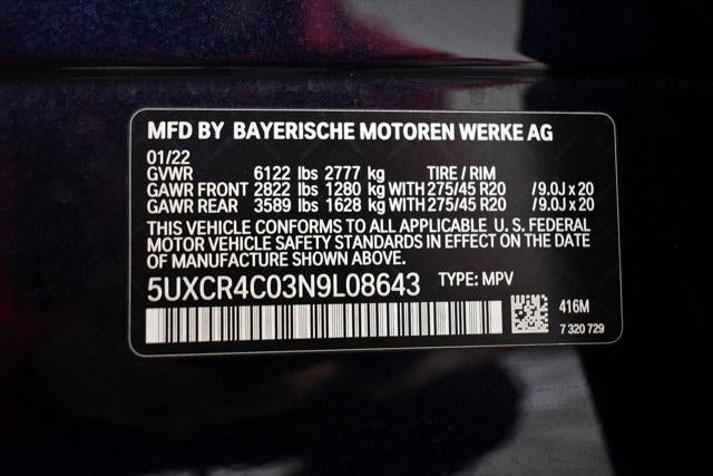 2022 BMW X5 sDrive40i