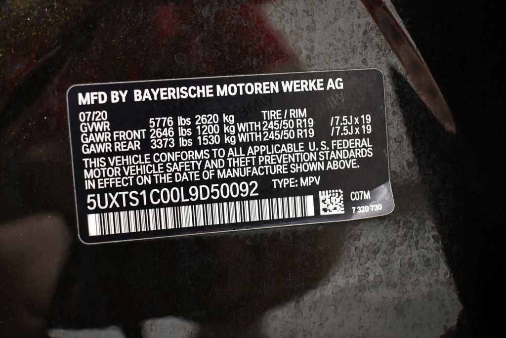 2020 BMW X3 xDrive30e