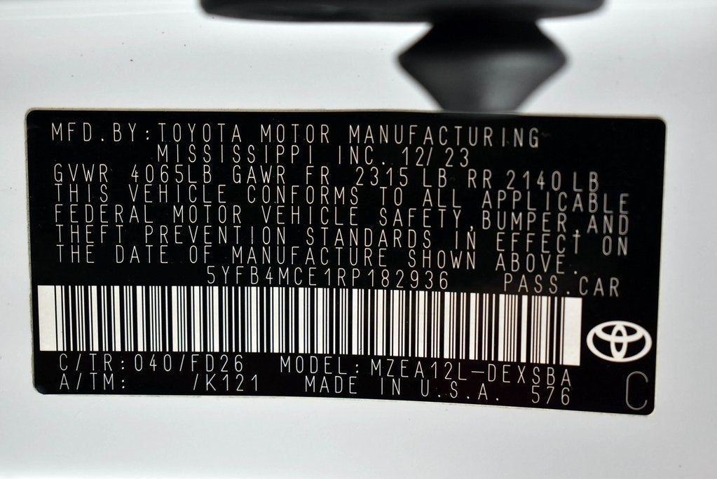 2024 Toyota Corolla SE Nightshade