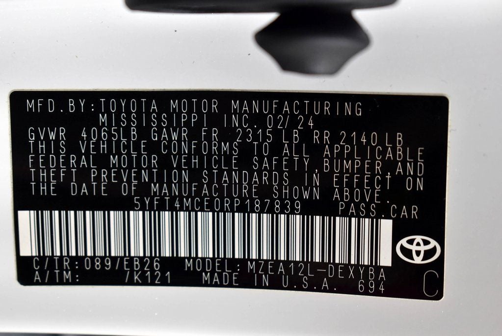 2024 Toyota Corolla XSE