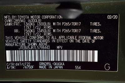 2020 Toyota 4Runner TRD Pro