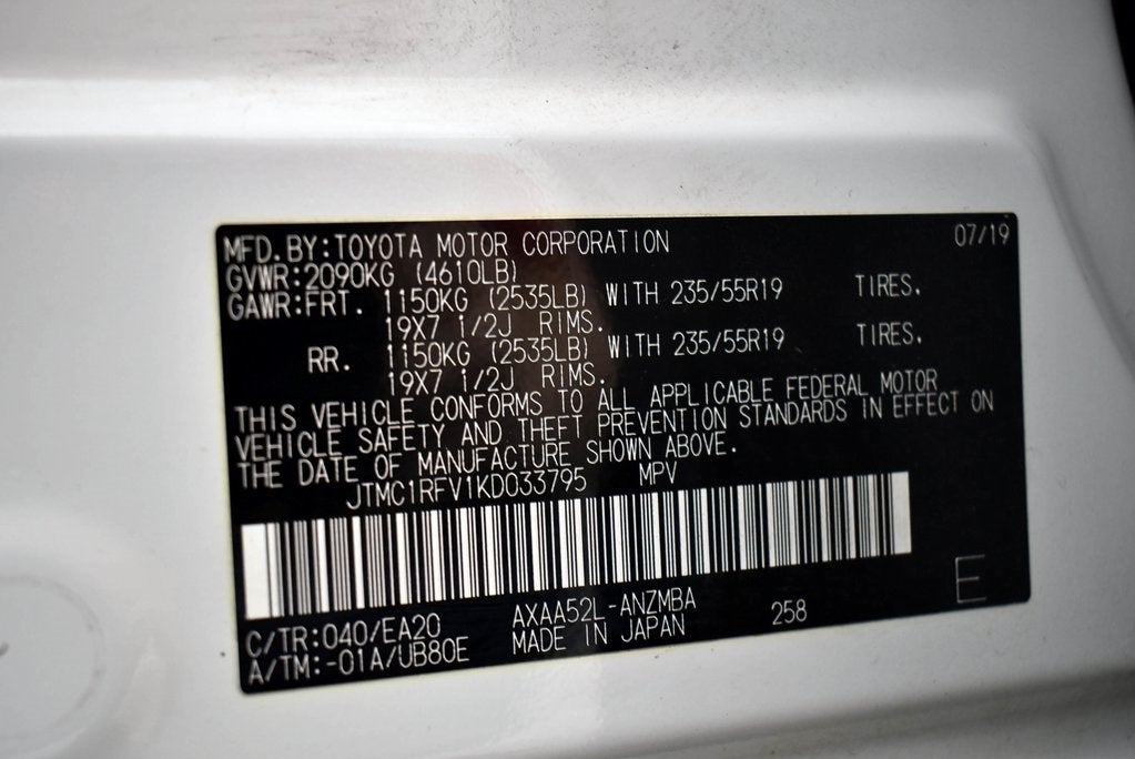 2019 Toyota RAV4 XLE Premium