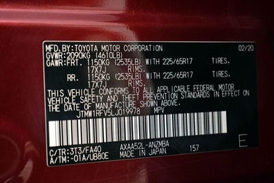 2020 Toyota RAV4 XLE