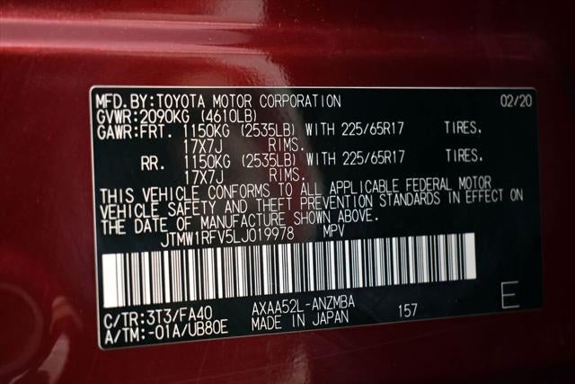 2020 Toyota RAV4 XLE