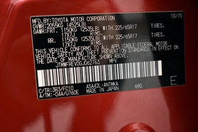 2016 Toyota RAV4 XLE