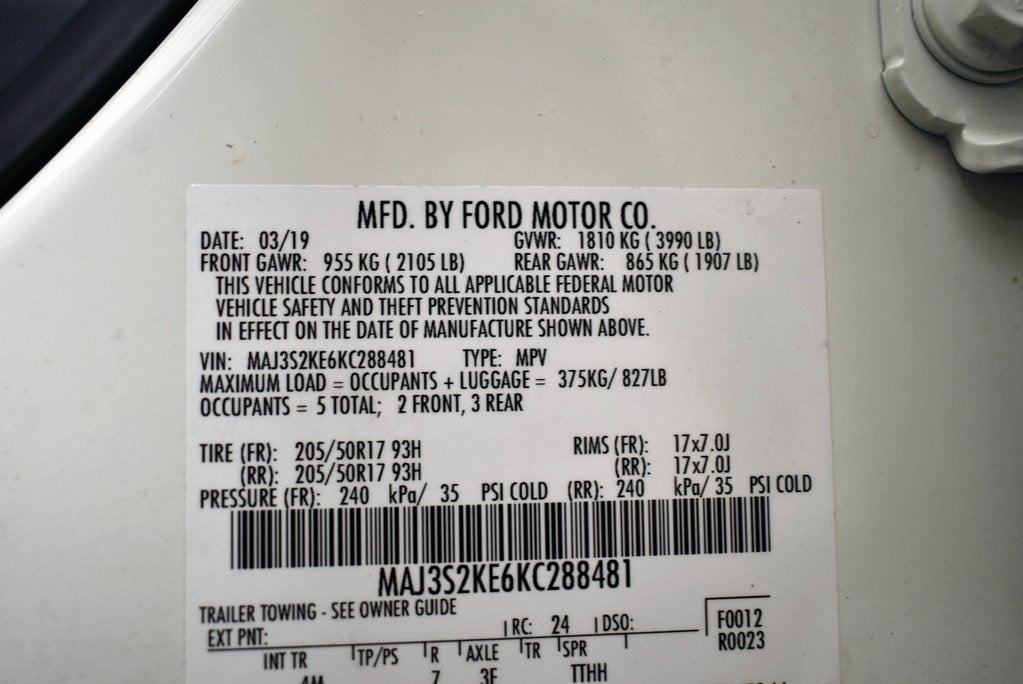 2019 Ford EcoSport Titanium