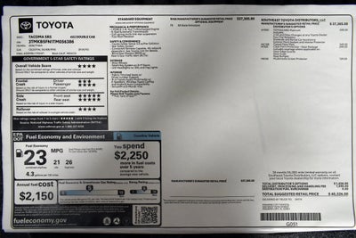 2026 Toyota Tacoma SR5