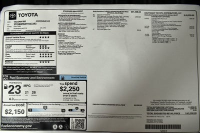 2026 Toyota Tacoma SR5