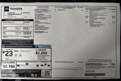 2026 Toyota Tacoma SR5