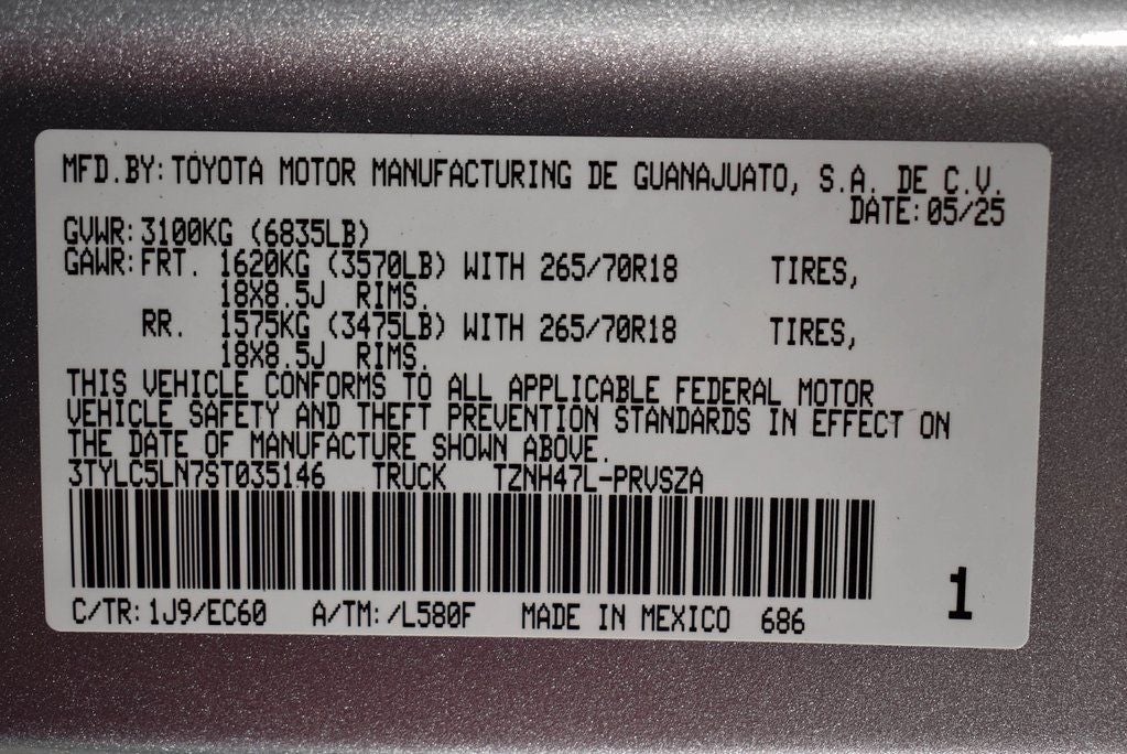 2025 Toyota Tacoma i-FORCE MAX Tacoma Trailhunter