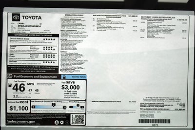 2026 Toyota Camry SE