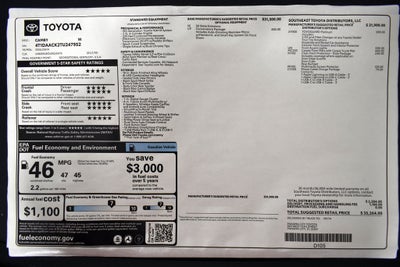 2026 Toyota Camry SE