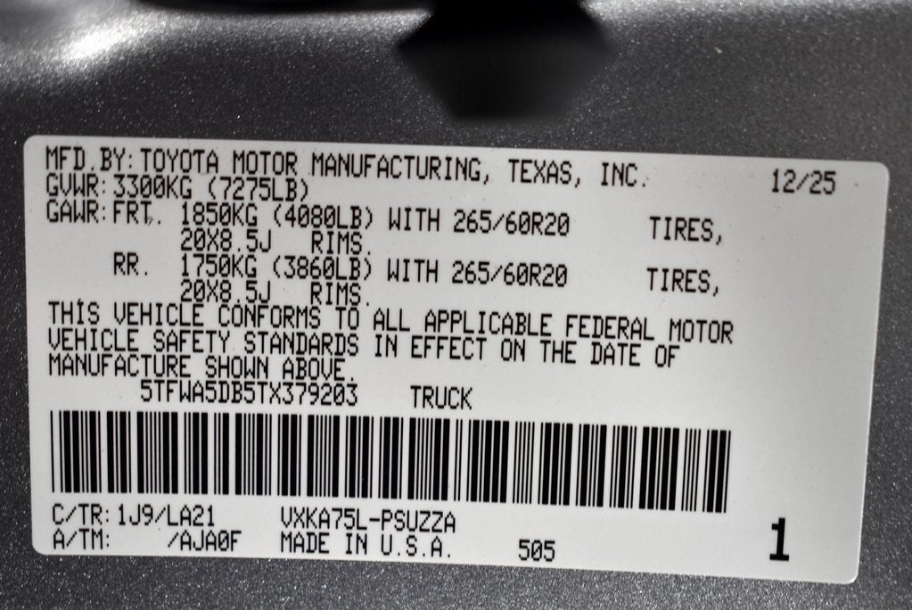 2026 Toyota Tundra Platinum