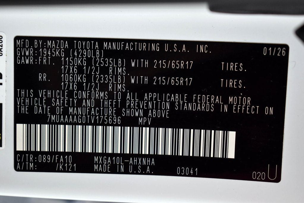 2026 Toyota Corolla Cross L