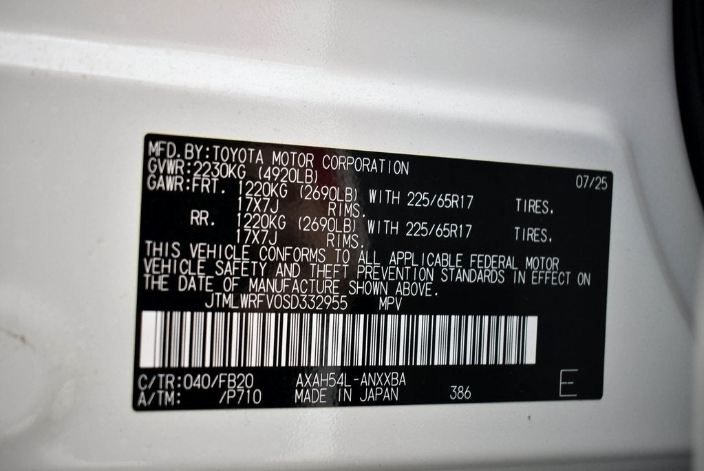 2025 Toyota RAV4 Hybrid LE