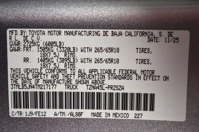 2026 Toyota Tacoma TRD Sport